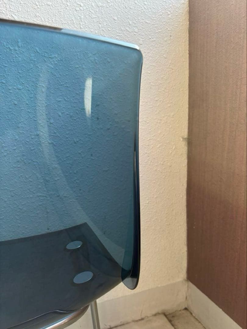 カンチレバー　アクリル　ダイニングチェア