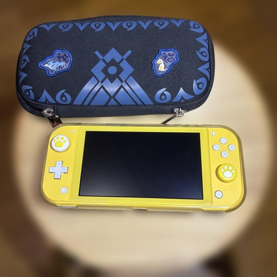 Nintendo Switch Lite イエロー 本体とケース