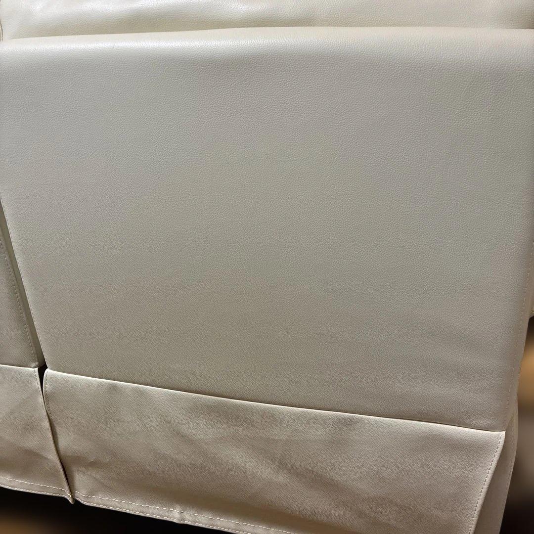 ニトリ2Pソファビリーバー2 IV ホンガワ　アイボリー