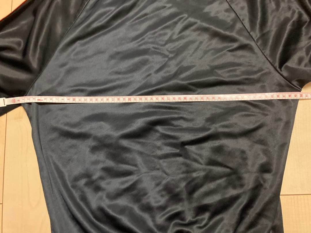 adidasアディダス atp ヴィンテージ トラックジャケット 黒赤 Sサイズ