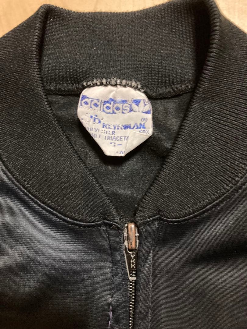 adidasアディダス atp ヴィンテージ トラックジャケット 黒赤 Sサイズ