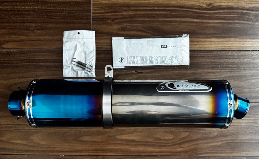 ケイファクトリー　スリップオンマフラー　k factory