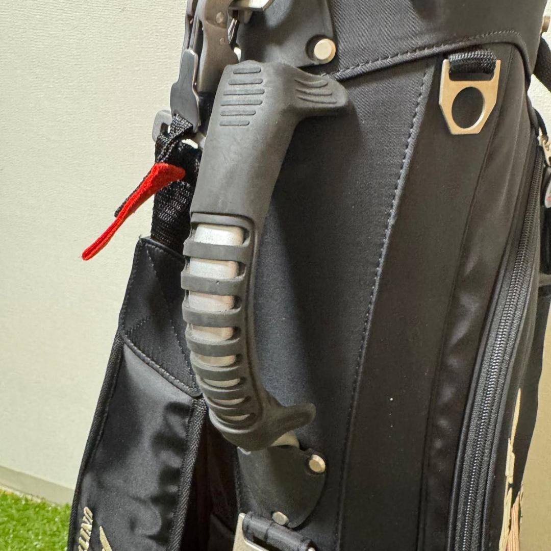 美品 AVIREX GOLF セルフスタンド キャディバッグ 2022年モデル