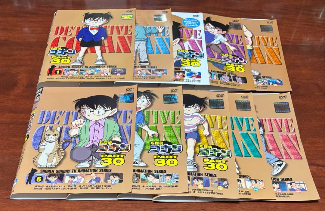 名探偵コナンpart30 全巻完結セット dvd