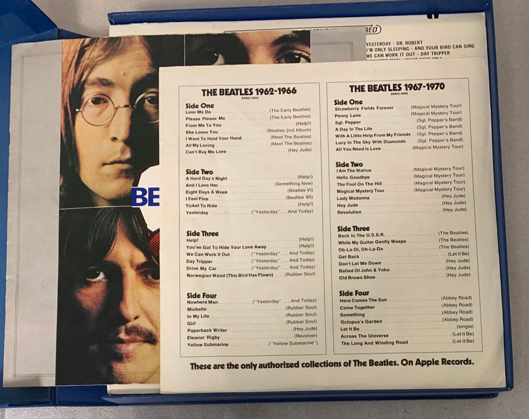 ビートルズ　THE 　BEATLES　 BOX FRC　　　８枚組　　　レコード