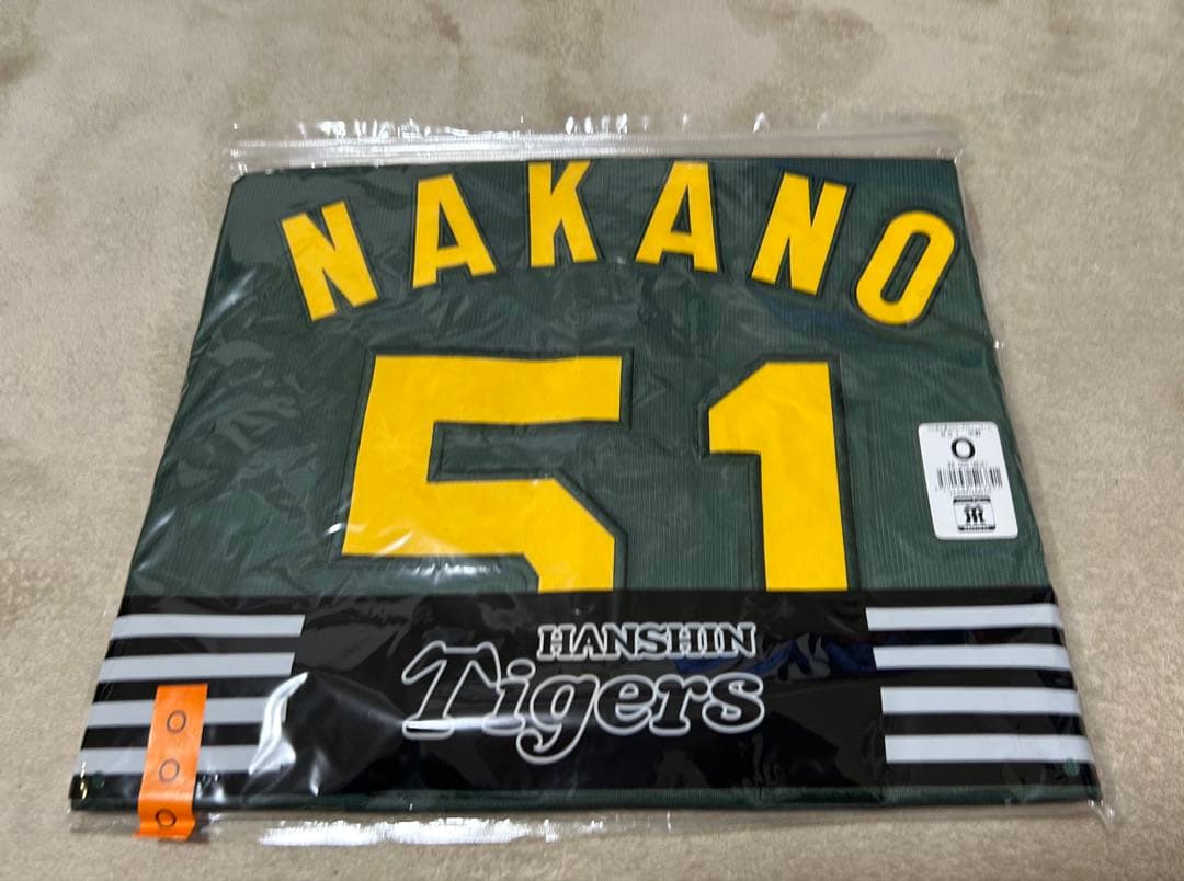 【新品未使用】阪神タイガース　中野拓夢　ウル虎の夏　ユニフォーム　サイズＯ