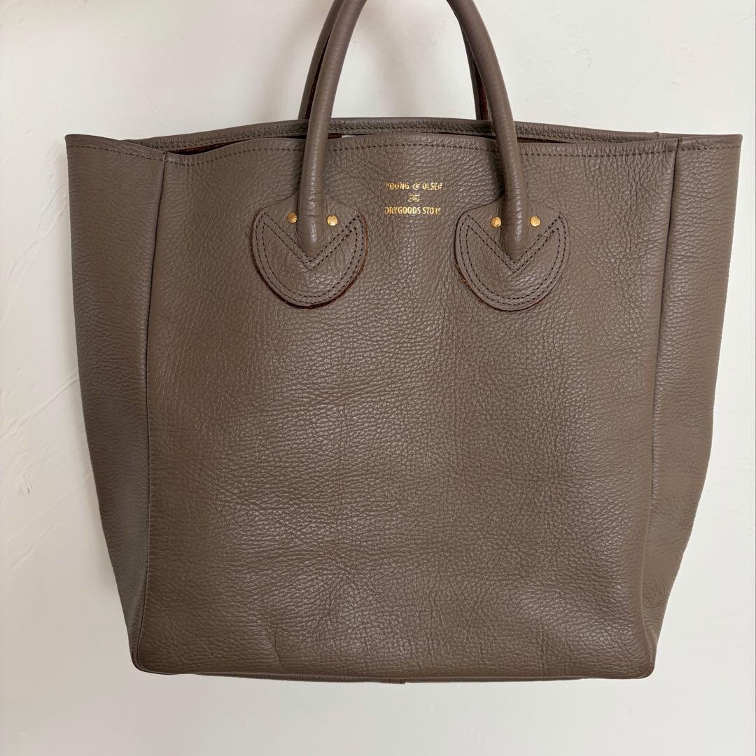 young&olsen トートバッグ　グレージュ