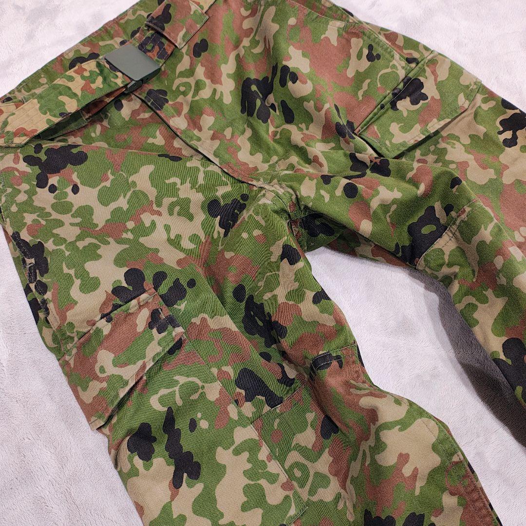 自衛隊迷彩戦闘服タイプ 上下セット ベルト付