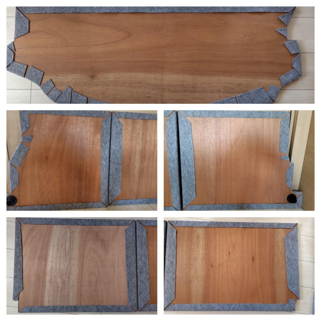 ルーミー　フラット床　DIY製