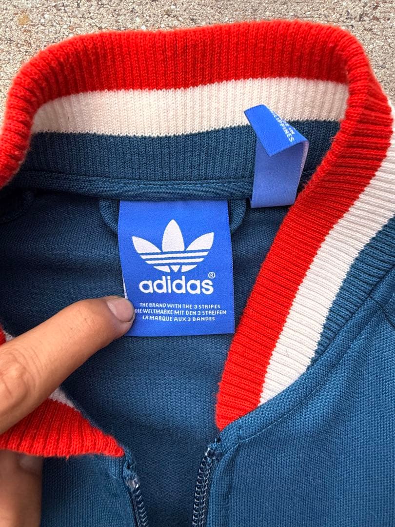 adidas/トラックジャケット/トレフォイル/M/古着