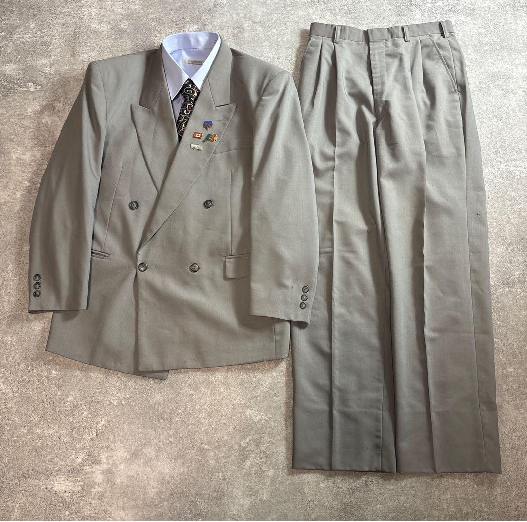 色々様　90s vintage レトロセットアップ スーツ ピンズ No.94