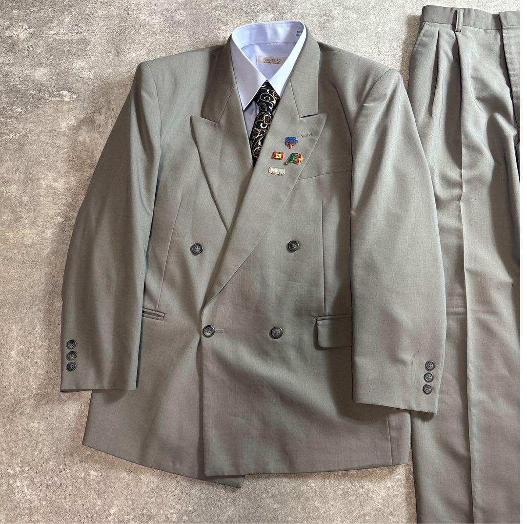 色々様　90s vintage レトロセットアップ スーツ ピンズ No.94