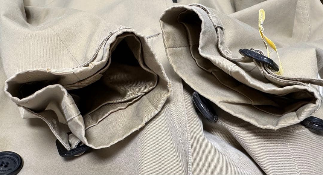 英国製 BURBERRY トレンチコート 真冬用ライナー付 (クリーニング済)