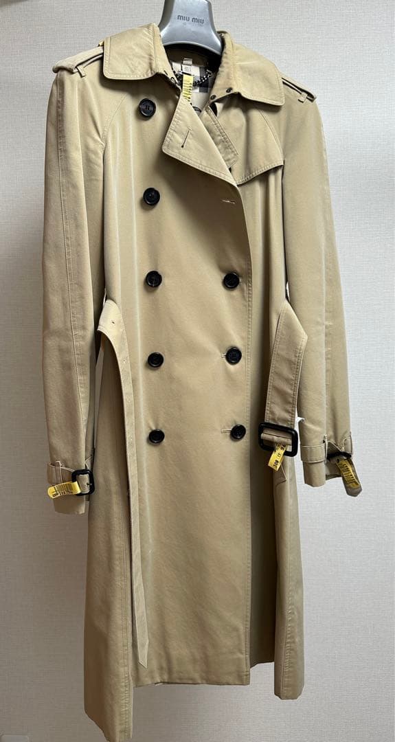 英国製 BURBERRY トレンチコート 真冬用ライナー付 (クリーニング済)