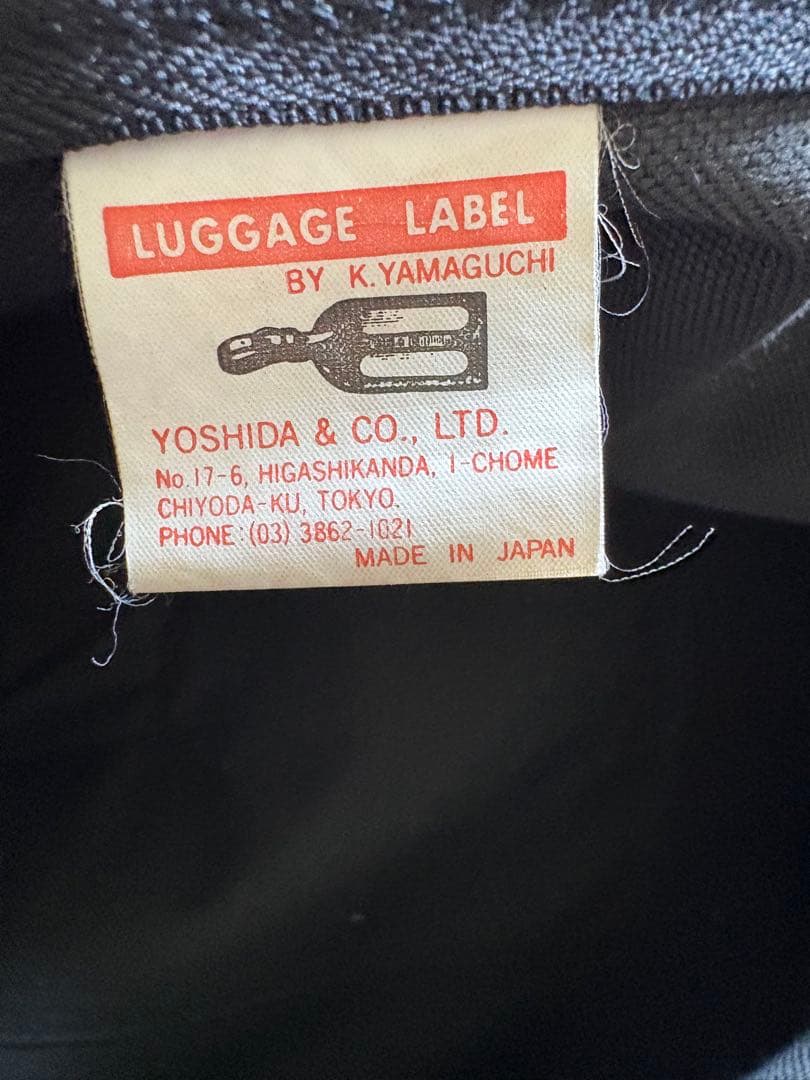 専用LUGGAGE LABEL ライナー 山口タグ ダッフルバッグロールボストン