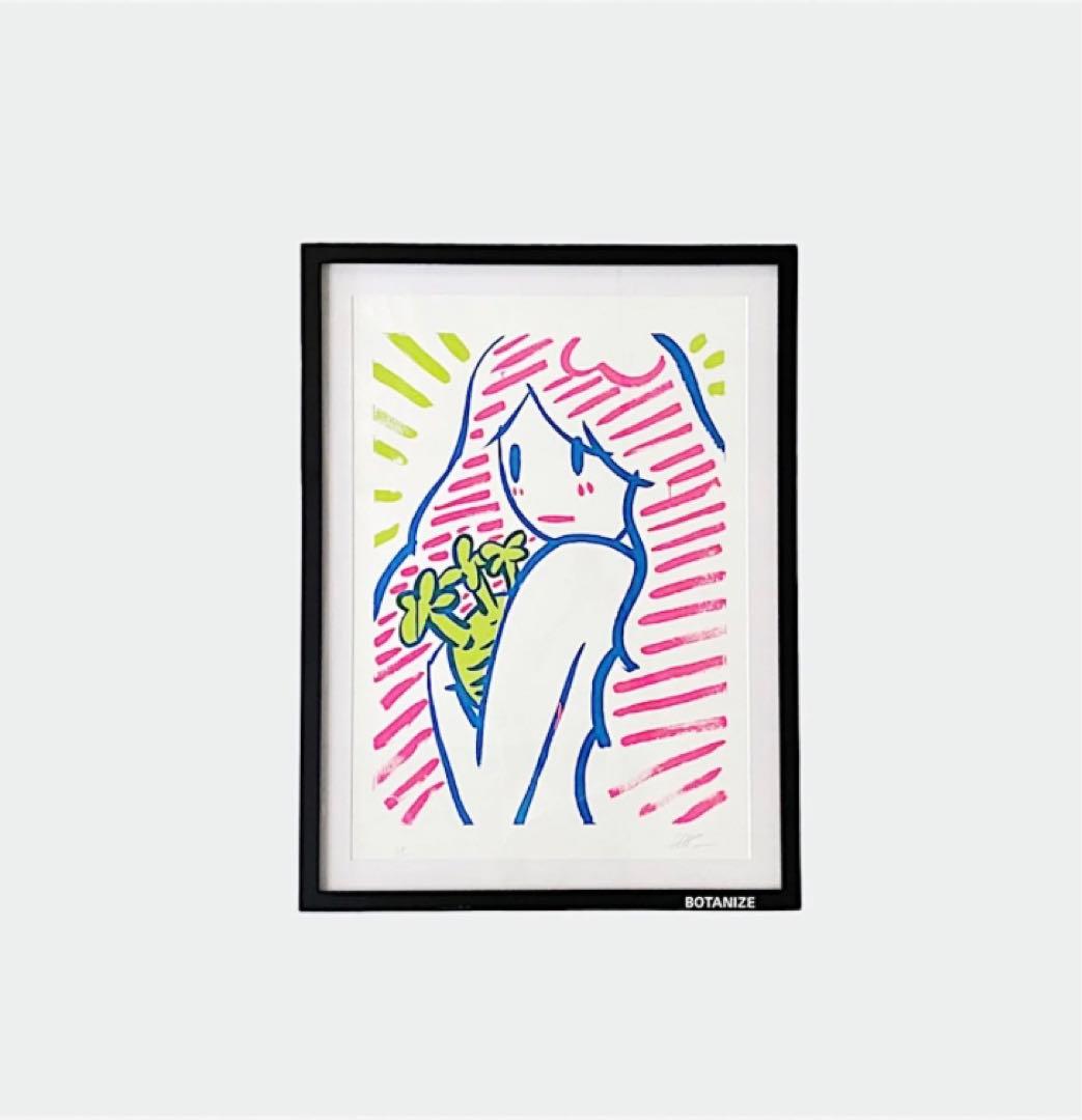 Ed100 天野タケル× BOTANIZE シルクスクリーン