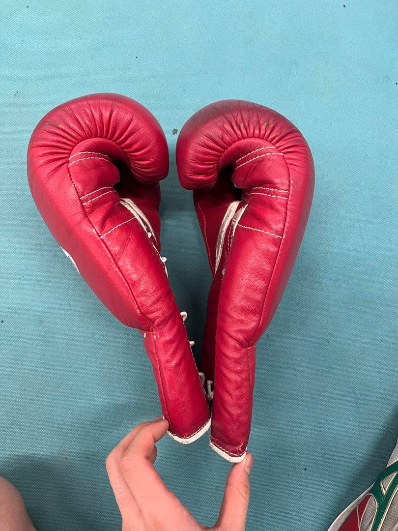 Winning ボクシンググローブ 赤 10オンス