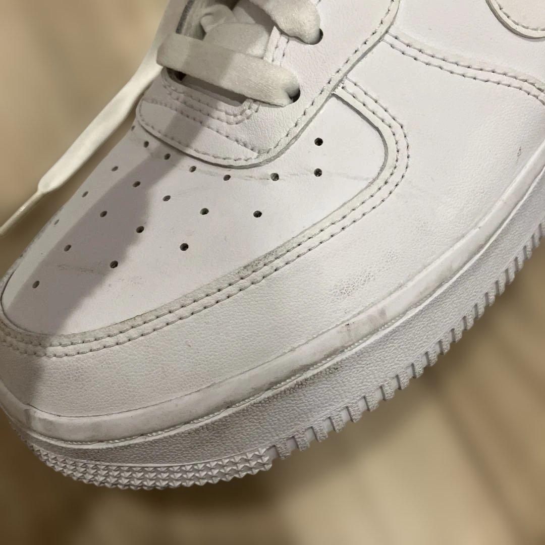 エアフォース1 ホワイトペンダント24.5 チェーン　スニーカー　WMNS 靴