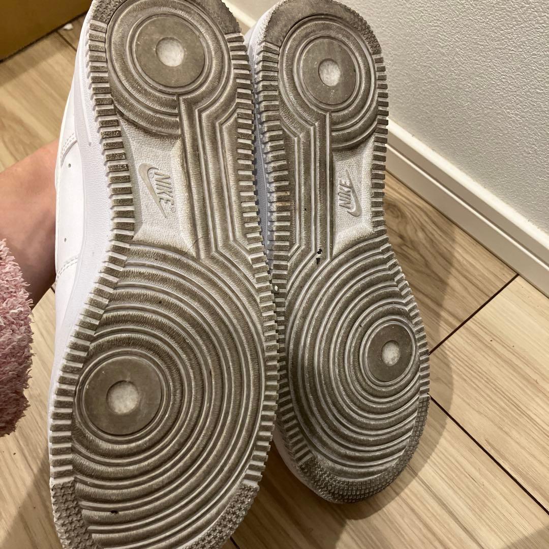 エアフォース1 ホワイトペンダント24.5 チェーン　スニーカー　WMNS 靴