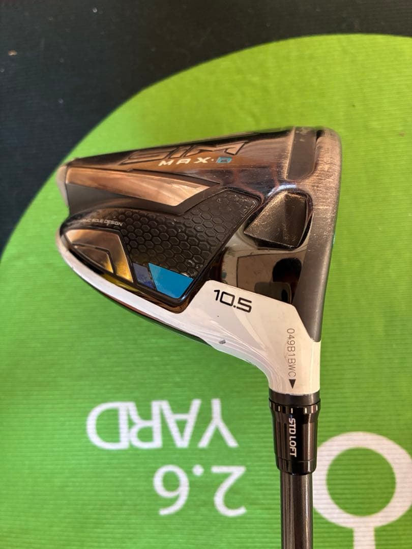 TaylorMade SIM MAX-D ドライバー 10.5 ヘッドカバー付き