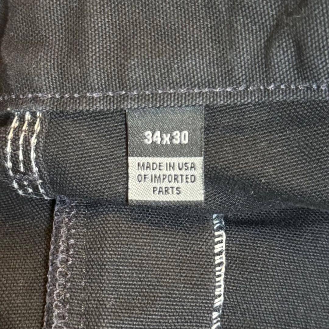 Carharttカーハート ダブルニー USA製 B01 ブラック　W34L30