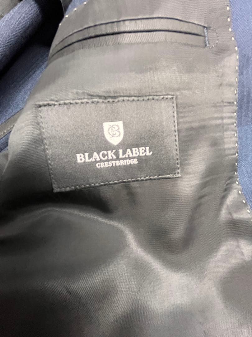 新品　BLACK LABEL スーツ（ジャケット・ベスト・パンツ）　サイズ38R