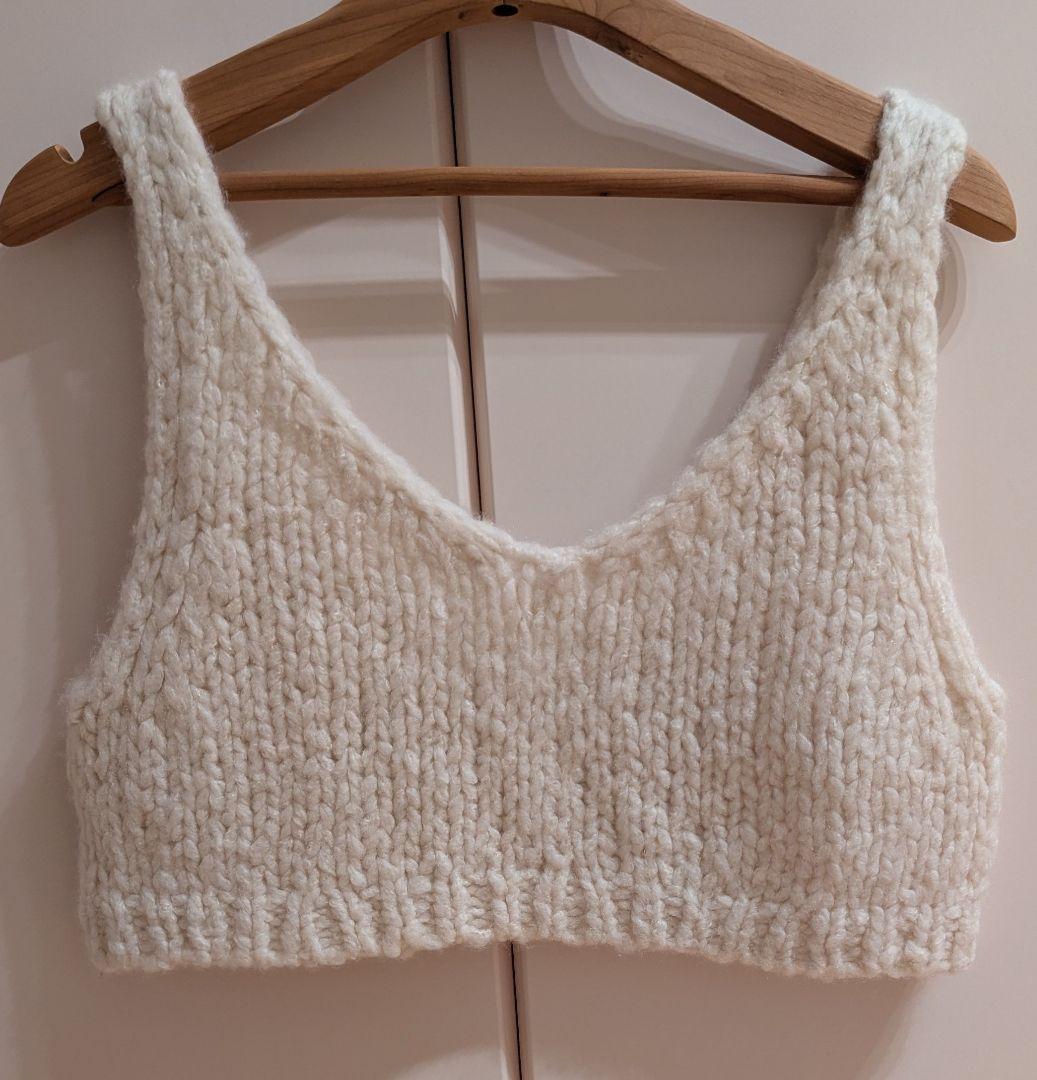 【限定価格】CHIEKO+ luxeknit 03 bustier babyca