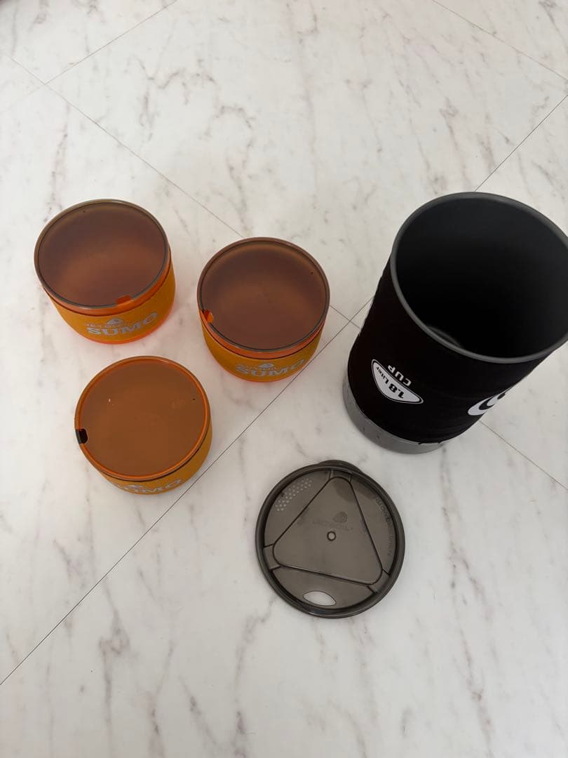 ジェットボイルクッカー部のみ2種類