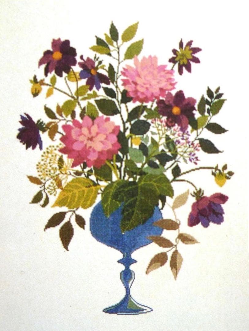 EVA ROSENSTAND／CLARA WAEVERクロスステッチ図案・余り糸