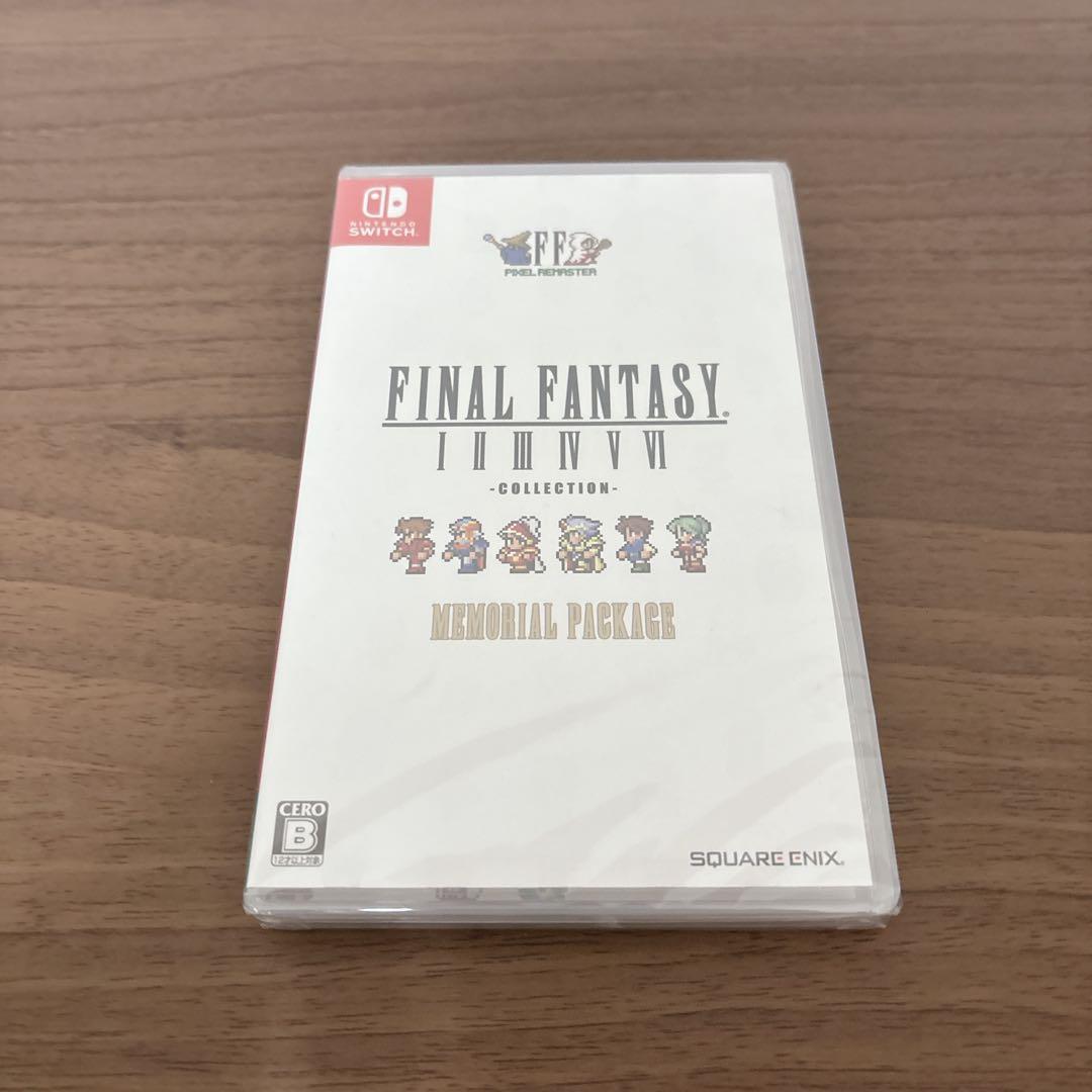 【未開封品】ファイナルファンタジー I-Ⅵコレクション メモリアルパッケージ