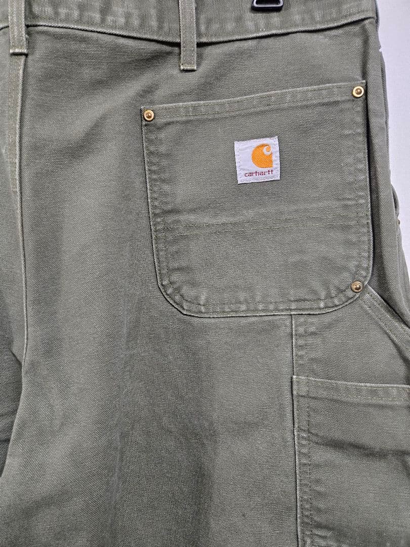 Carhartt カーハート ダブルニー Dungaree W40L30 カーキ