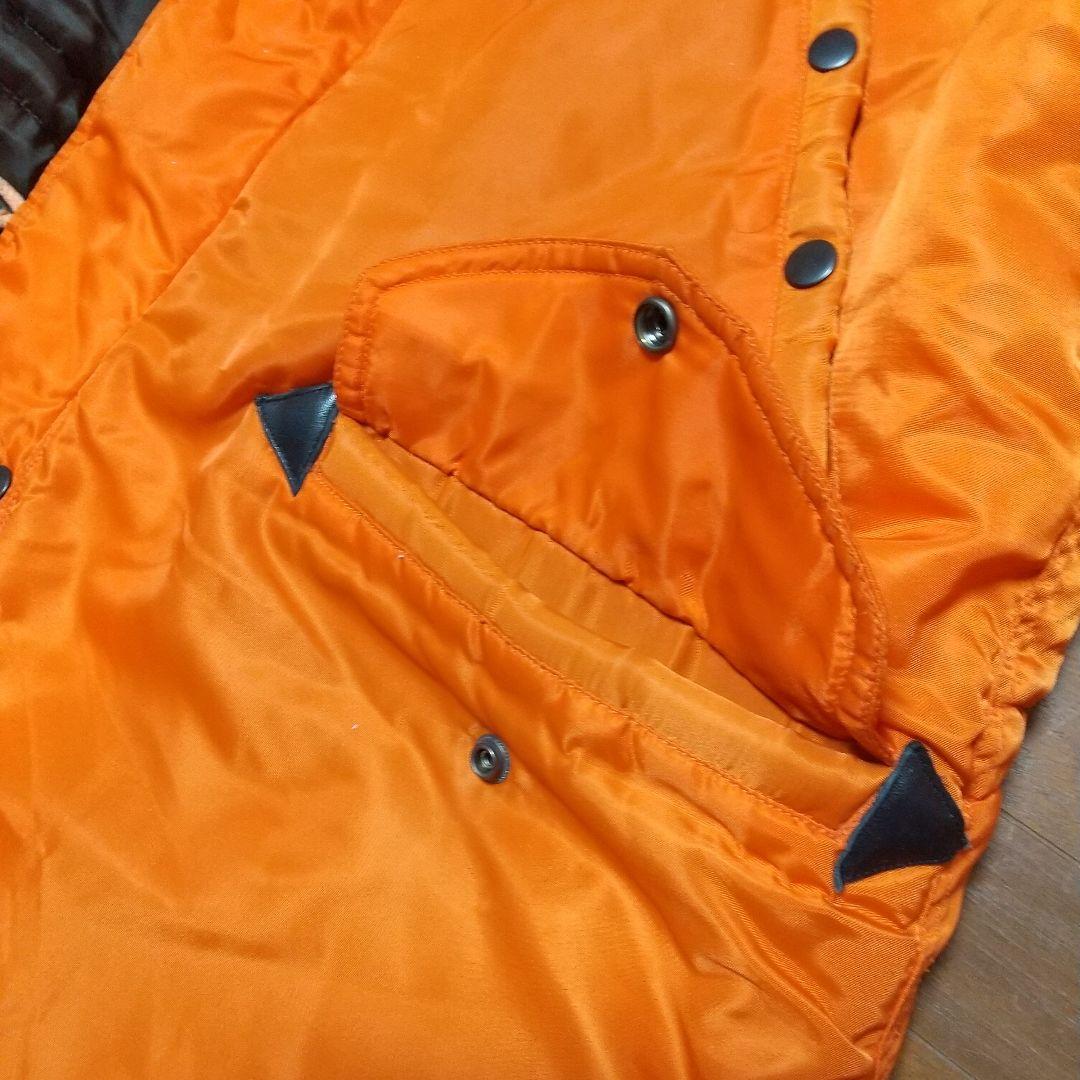 AVIREX N-3B フライトジャケット M ナイロン オレンジ