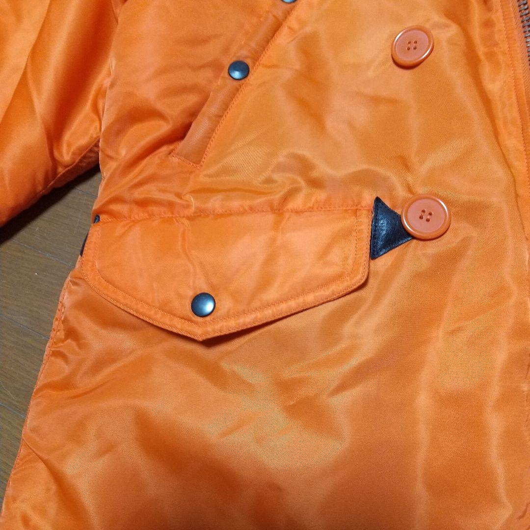 AVIREX N-3B フライトジャケット M ナイロン オレンジ