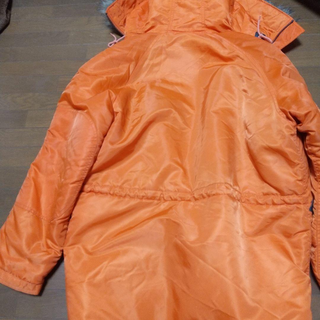 AVIREX N-3B フライトジャケット M ナイロン オレンジ