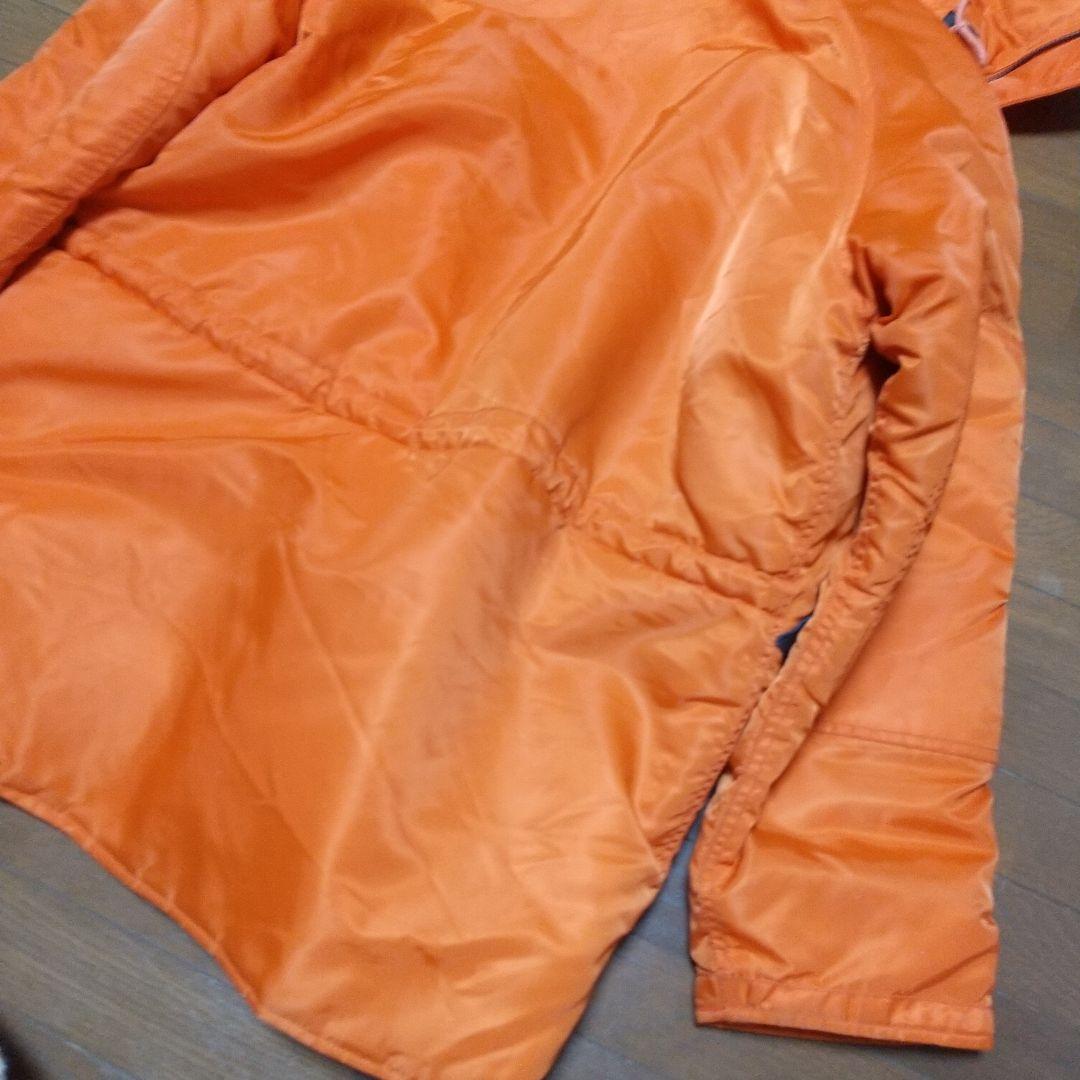 AVIREX N-3B フライトジャケット M ナイロン オレンジ