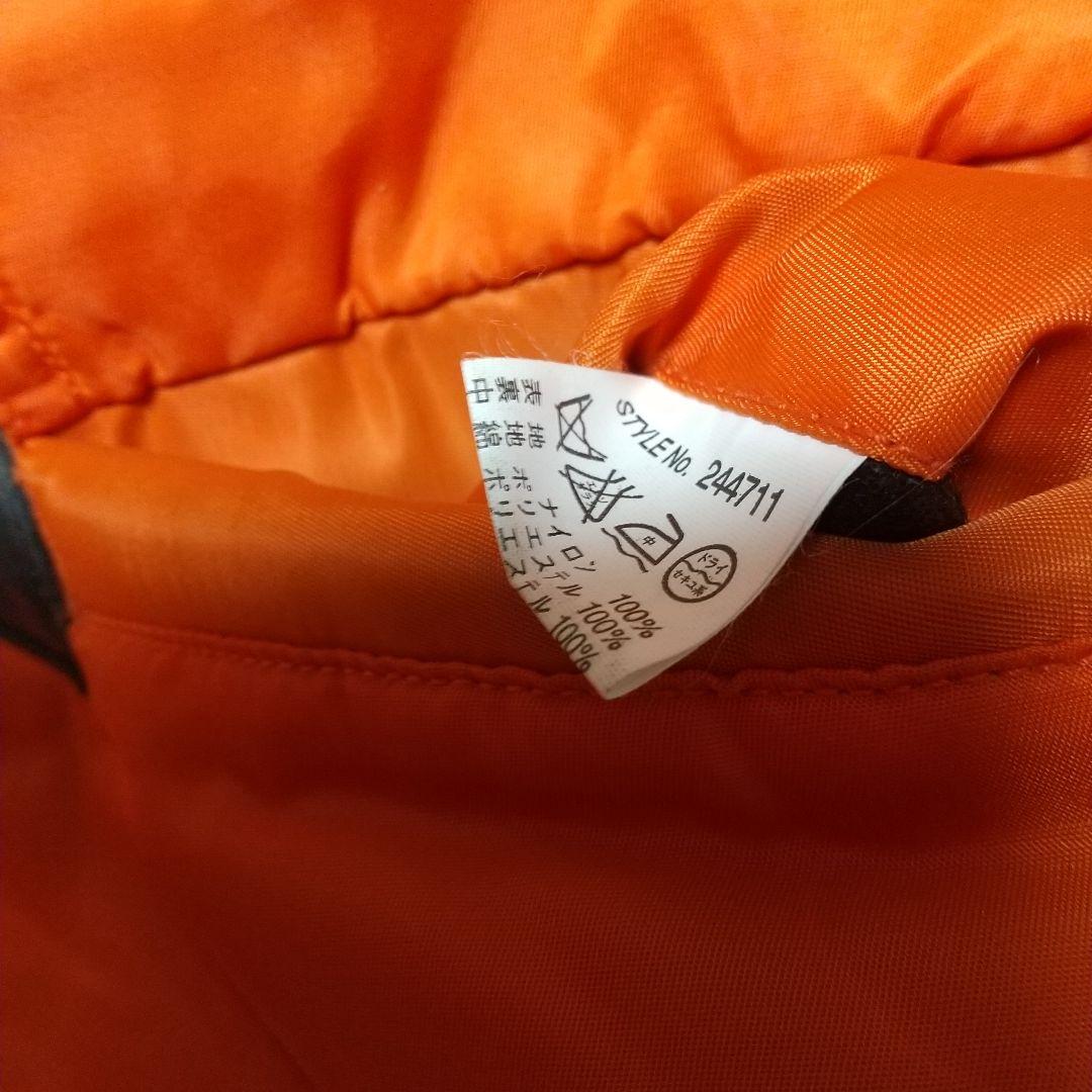 AVIREX N-3B フライトジャケット M ナイロン オレンジ