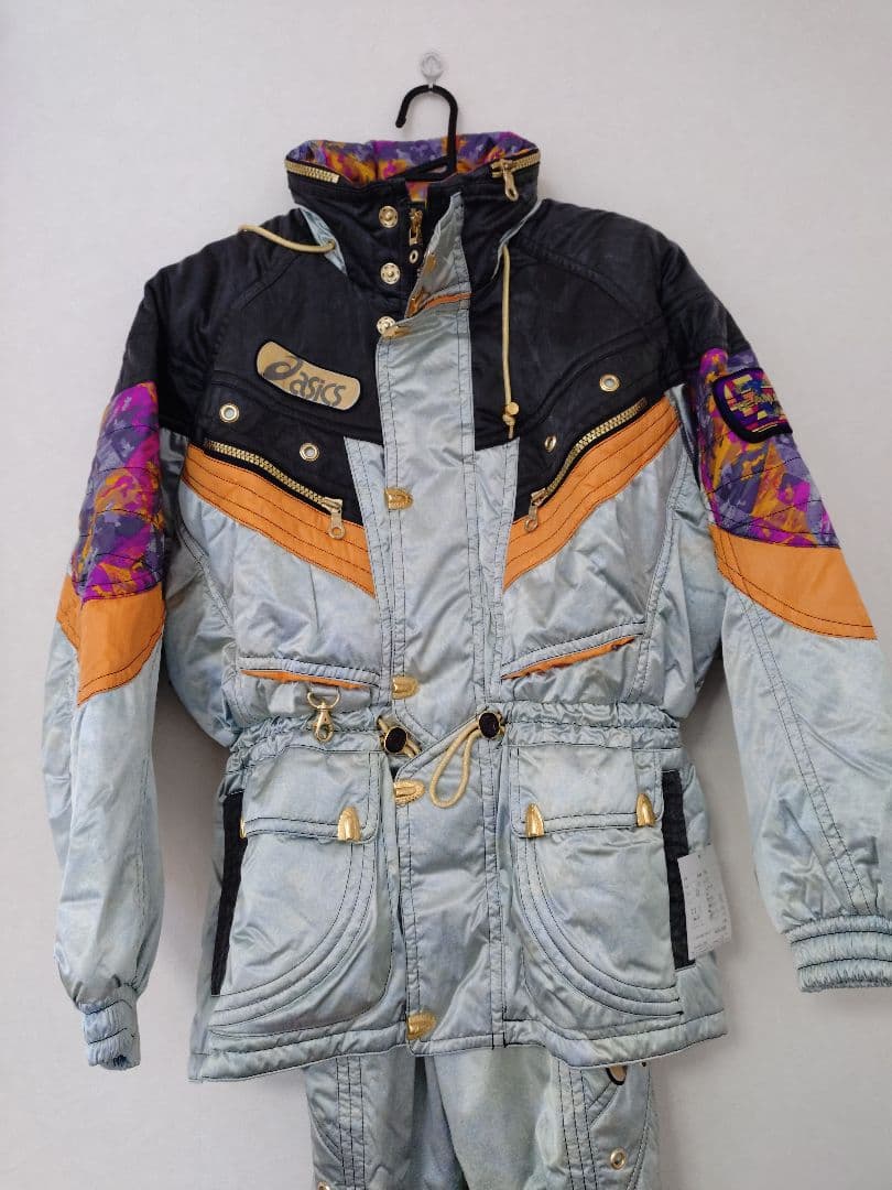 アシックス「TEAM ASICS」スキーウェア上下　希少　新品・未使用・タグ付き