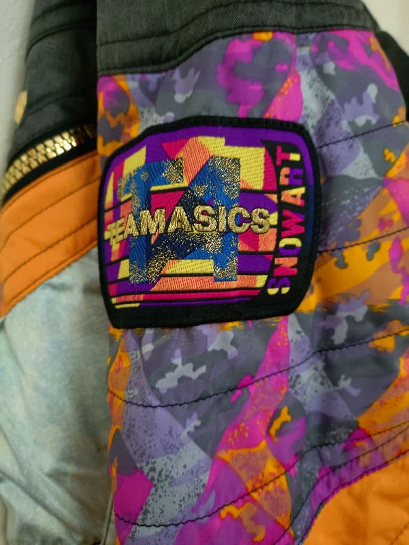 アシックス「TEAM ASICS」スキーウェア上下　希少　新品・未使用・タグ付き