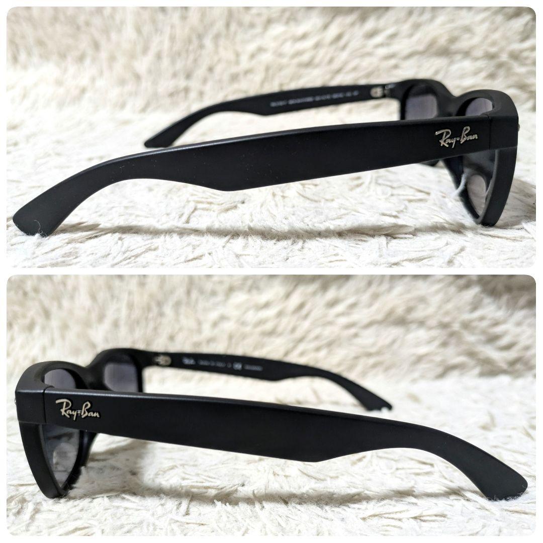 極美品 付属品完備 Ray-Ban RB2132-F 601-S/78 艶消し黒
