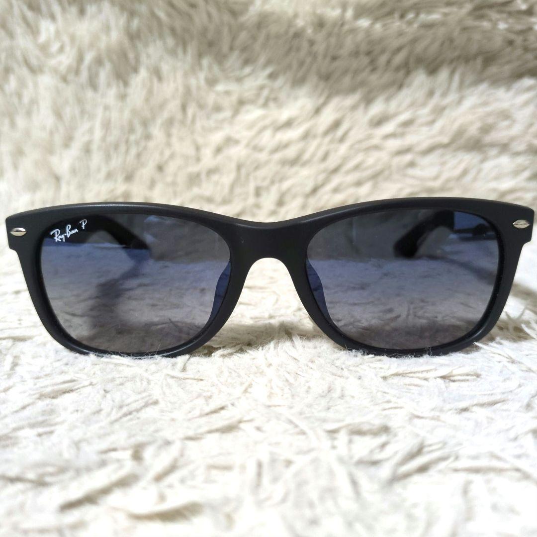 極美品 付属品完備 Ray-Ban RB2132-F 601-S/78 艶消し黒