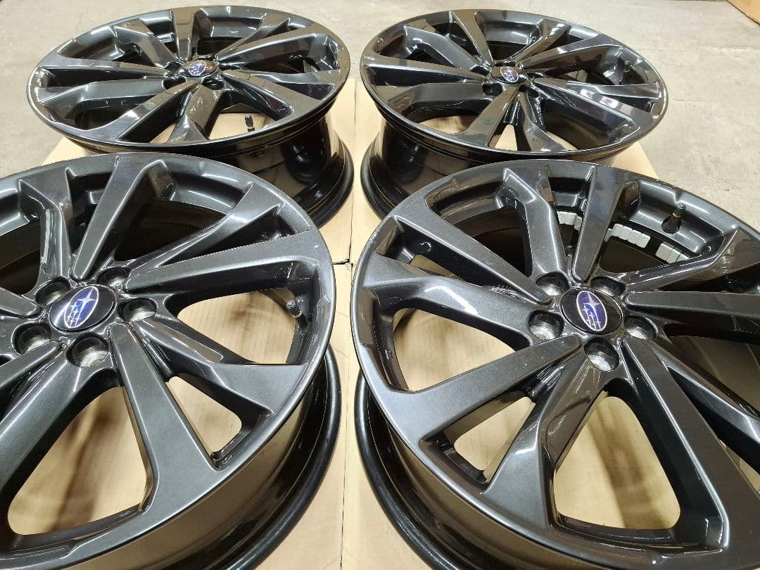 スバル インプレッサ STIスポーツ 純正 18インチ ホイール 4本