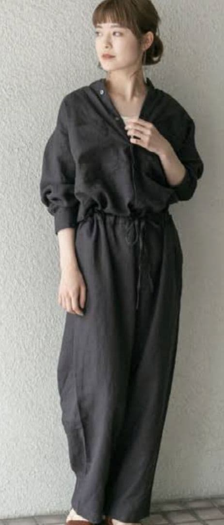 ブラック オールインワン フリーサイズ