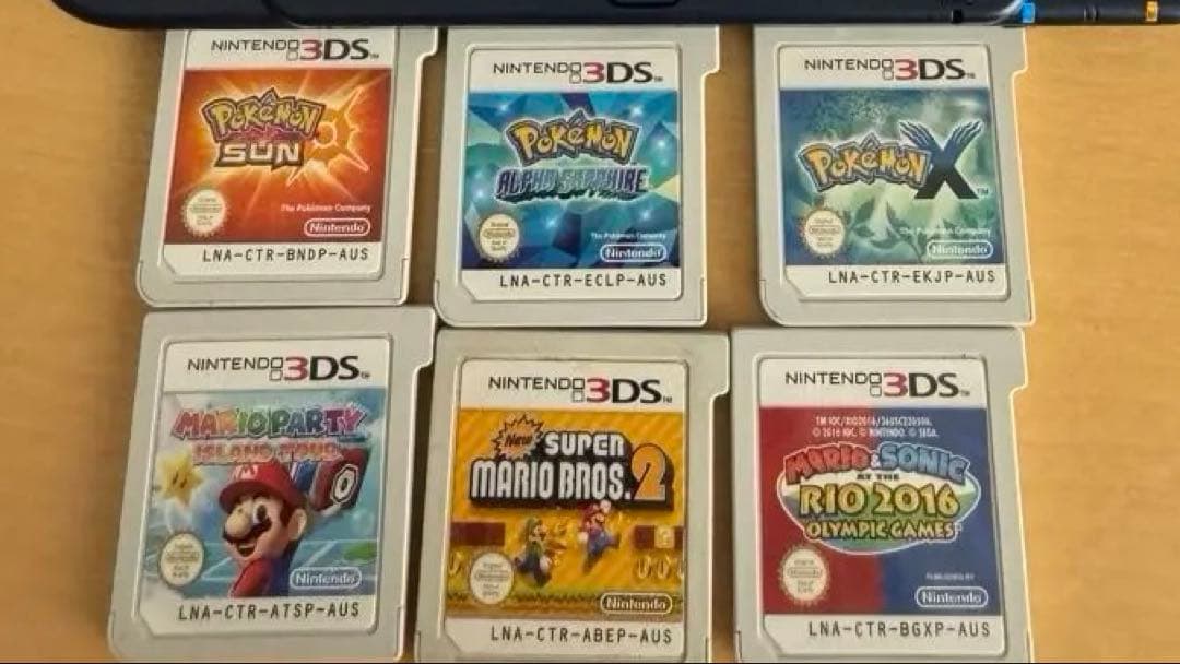 【過去作データ有り】ニンテンドー3DSゲームソフト　豪州版