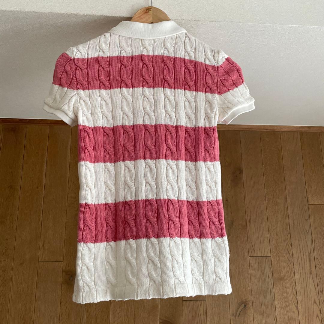 POLO RALPH LAUREN ケーブルニット ポロシャツ