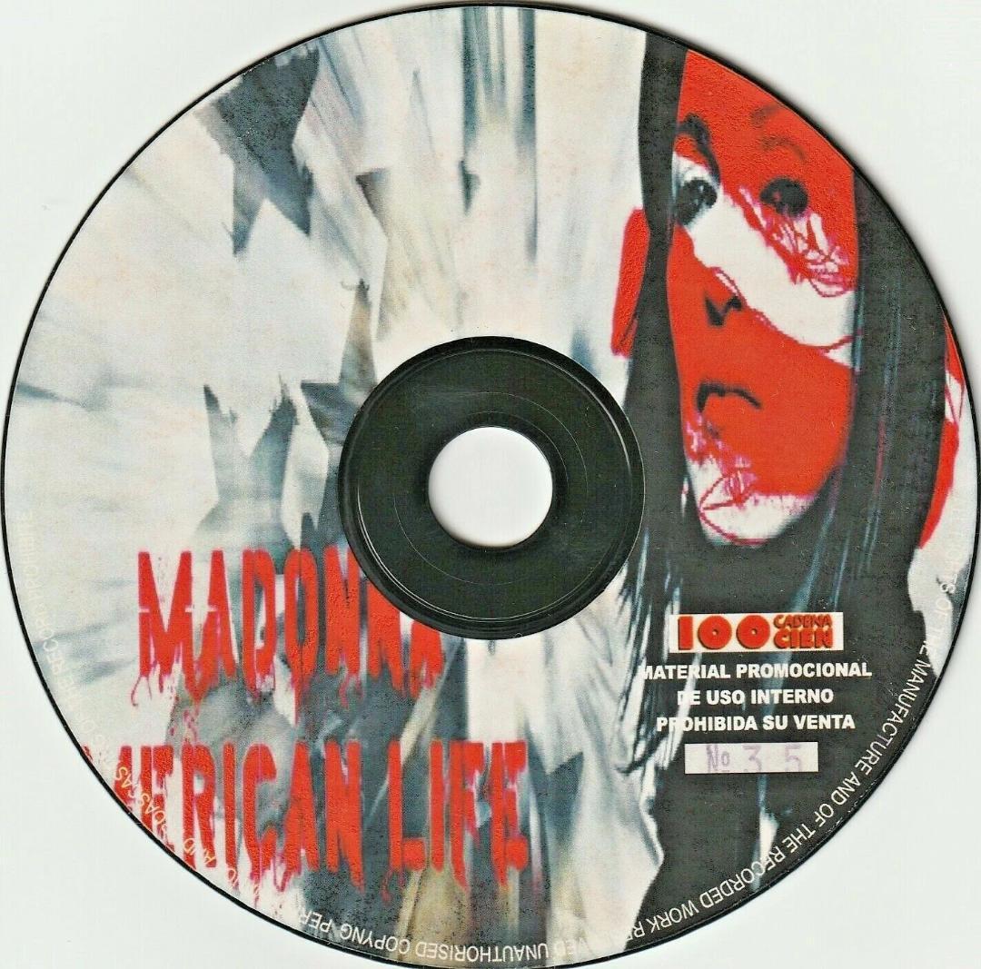 Madonna　マドンナ　American Life　スペイン盤 貴重 CD