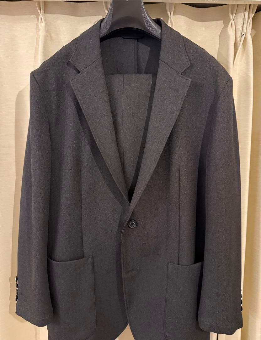 【極美品】　AOURE アウール　セットアップ　上下セット　チャコールグレー