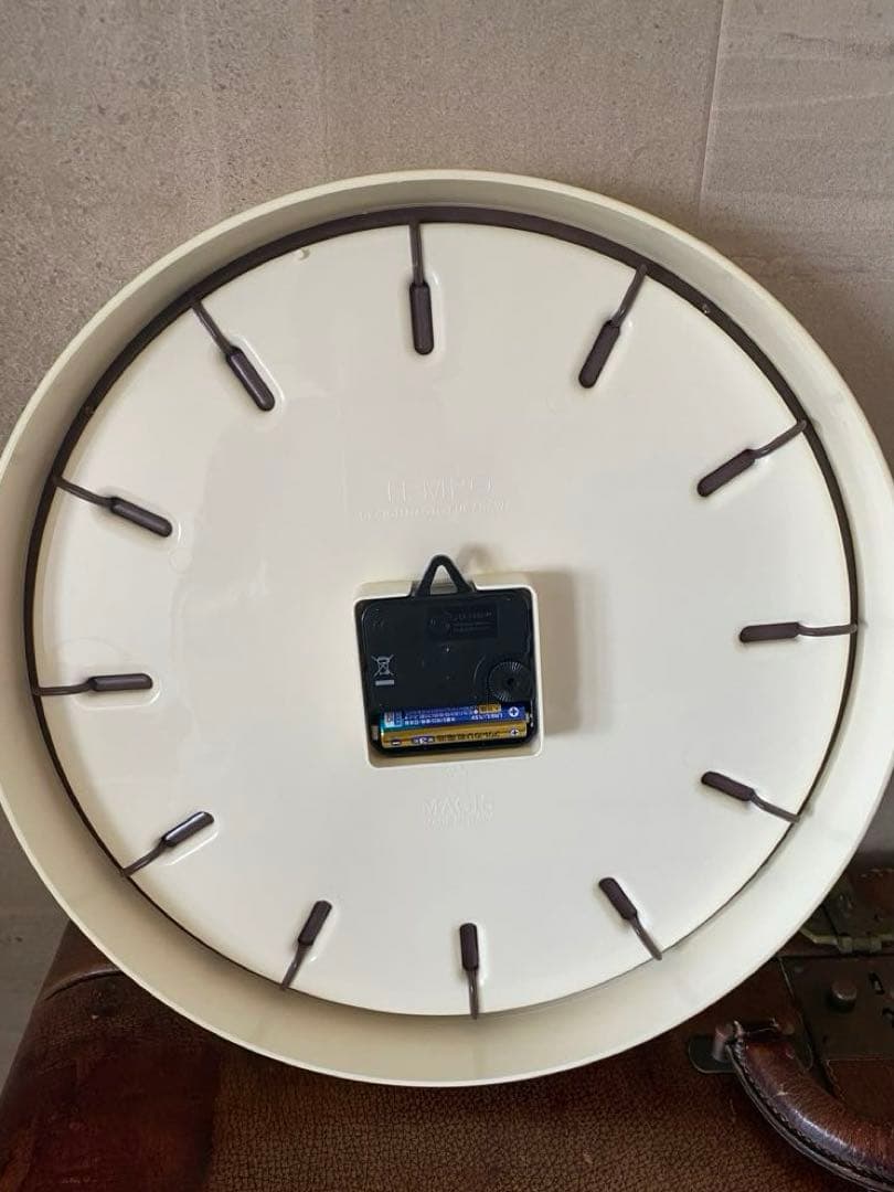 MAGIS マジス Tempo ウォールクロック 時計 ブラウン 深澤直人