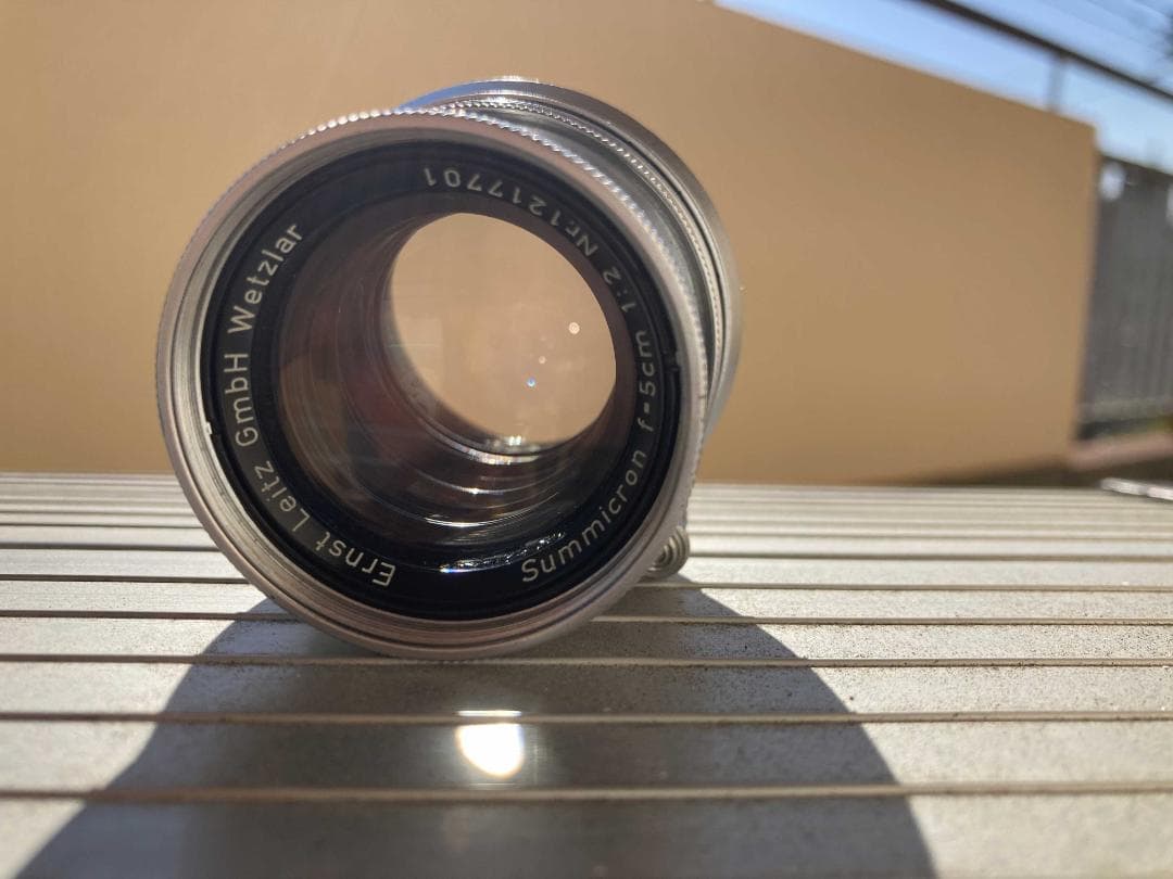 m*y様 SUMMICRON 50mm 沈胴ズミクロン F2 M 1st Lei