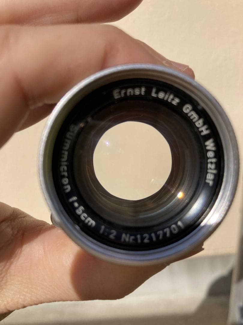 m*y様 SUMMICRON 50mm 沈胴ズミクロン F2 M 1st Lei