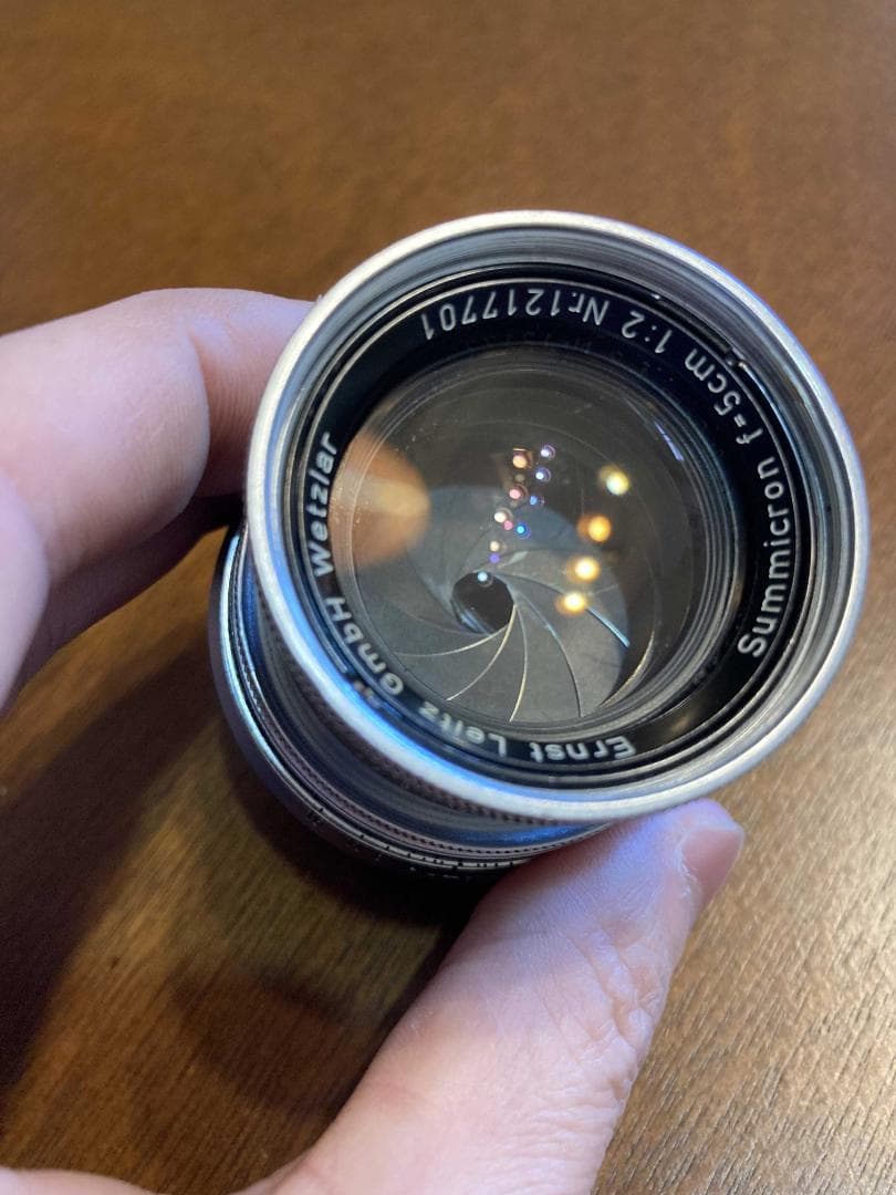 m*y様 SUMMICRON 50mm 沈胴ズミクロン F2 M 1st Lei